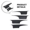 4x Car Inner Door Pull Handle Covers For For BMW 7' F01/F02 2008-2015 Sleek Matte Black Finish 51419115501 Interior Door Handles