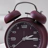 Vintage Style Wind Up Clock with Metal Bells Silent Movement Analog Alarm Clock for Kids Bedside Table