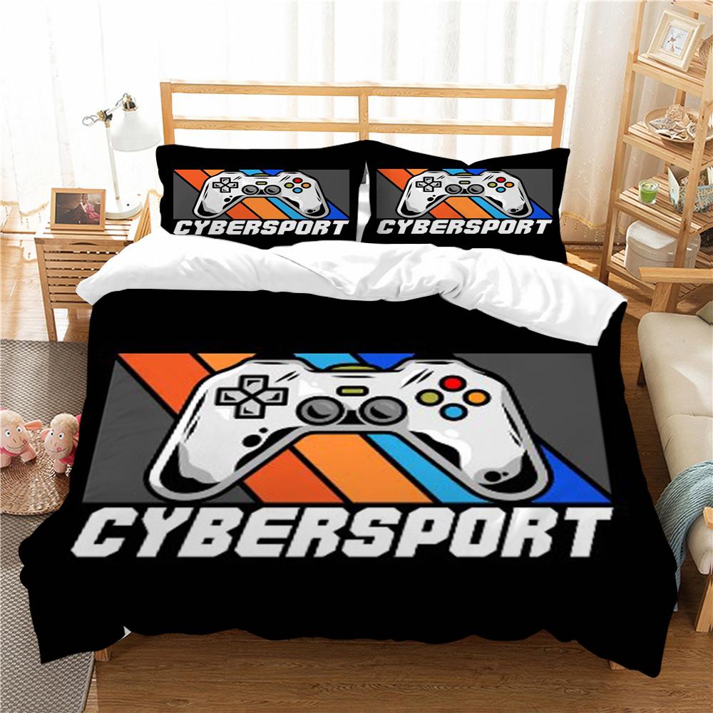 Bedding Suit 3D Gamepad Print Home Bedclothes Hot Sale Bedroom Decor Stylish Comforter Cover Set