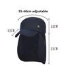 Unisex UV Sun Hat with Neck Flap - Wide Brim Outdoor Fishing & Hiking Safari Cap for Men Women 1pcs New