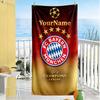 Bayern Munich Personalized Name Beach Towel Super Soft Microfiber Quickdry Fabric Suitable for Sports Travel Swimming Yoga Bathroom Beach And Pool