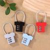 3 Digit Zinc Alloy Password Lock Steel Wire Security Lock Suitcase Luggage Anti-Theft Coded Lock Cupboard Cabinet Locker Padlock