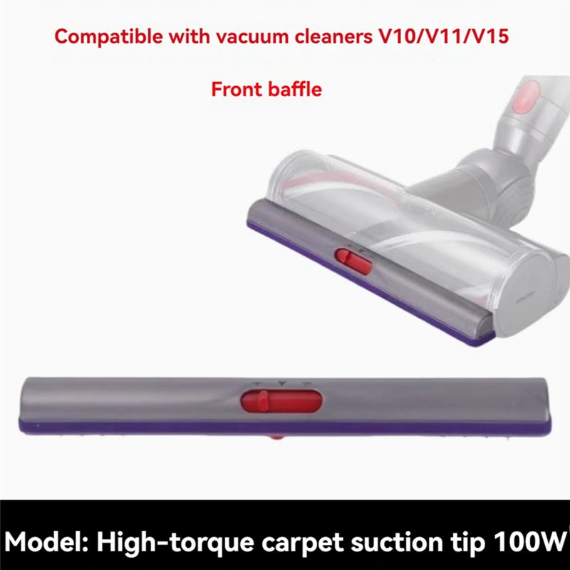 A65T-Sestava přední desky Vysoce výkonná čisticí hlava Pro vysavače Dyson V10 V11 V15 Díly vysavače Přední nárazník