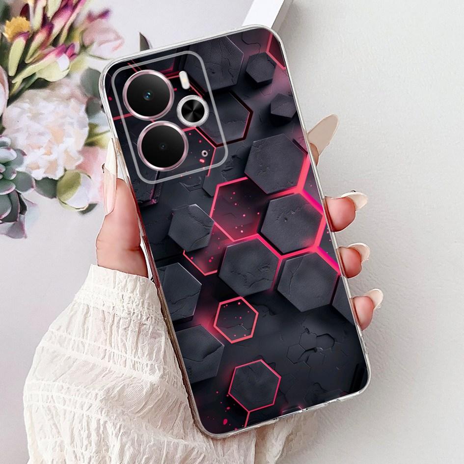 For Oppo Realme 14 14T 5G Case RMX5075 RMX5078 Popular Love Heart Shockproof Soft Silicone Cover For Realme14 Realme14T 5G Pouch