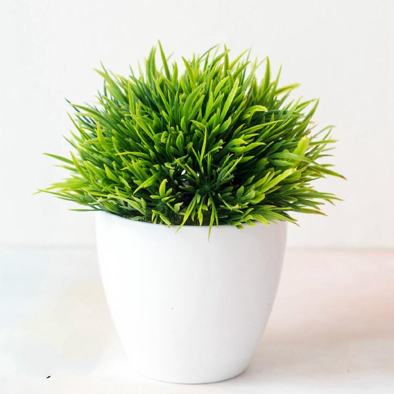 Artificial Plants DIY Simple Bonsai Small Tree Fake Plants Fake Flowers Potted Ornaments Bathroom Home Decor Hotel Garden Decor