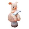 Animal Mushroom Ornament Figurine Garden Resin On for Fairy Garden Flowerpot