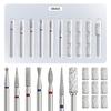 Hard Nail Drill Bits Manicure Tools Professional Grinding Salon Essential Removal Gel Acrylic Nail Drill for Home