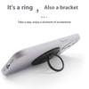 Adjustable Phone Finger Stand Magnetic Attachment Wireless Charging Foldable 360 Rotating With Adjustable Viewing Angle