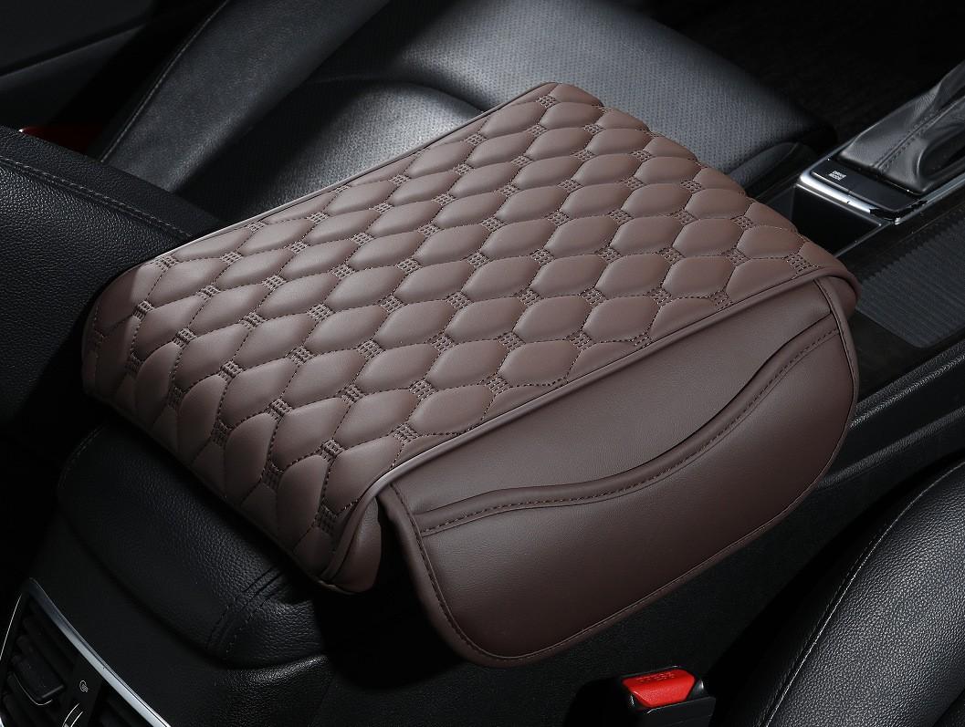 

Car Armrest Height Booster Pad Adjustable Support Cushion for Vehicle Center Console Enhances Comfort and Ergonomics Durable Material One Size кавовий