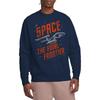 STAR TREK Unisex Adult Space Travel Sweatshirt