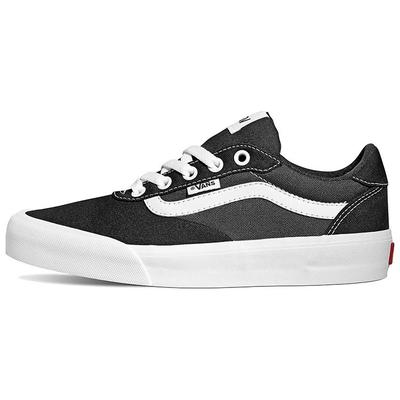 Palomar Slip Resistant Durable Low Top Skate Shoes Women Sneakers Black White VN0A45KA1WX