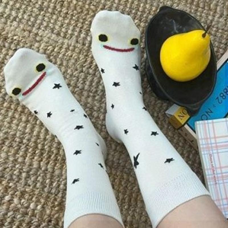 Cute Socks Creative Garden Eel Mid Socks Weat Anti Odor Breathable Shark Soft Socks Novelty Ankle Foot Cover Accessories Gift