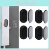 4 Remote Pieces Holder Wall Mounted Control Organizer Self Sticky