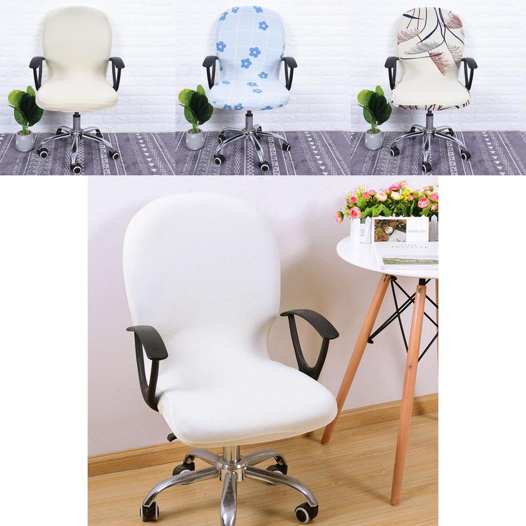 Luxurious Office Computer Chair Cover In Stretchy Spandex With Great Elasticity