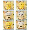 Adorable Cartoon Cat Shape Stuffed Plush Doll Soft Plush Toy Sofa Car Decorative Ornament Birthday Gift