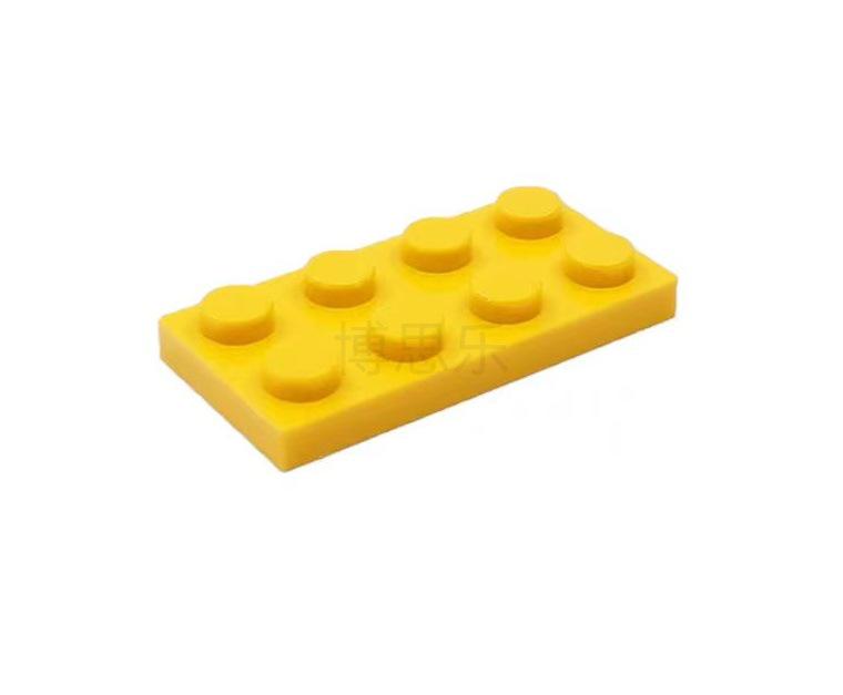 LEGO-Compatible 2X4 Low Version Baseplate for Educational Building Blocks