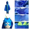 Hooded Cape Halloween Kids Costume Golves Dinosaur Costume Fancy Dragon Cloak  Boys Girls