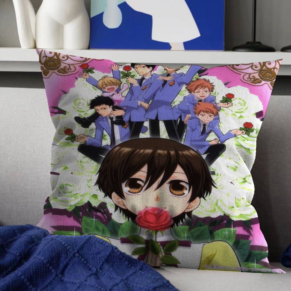 Anime Ouran High School Host Club Maple Design Cushion Cover Happy Autumn Harvest decor Holiday Decorati Pillow Cover