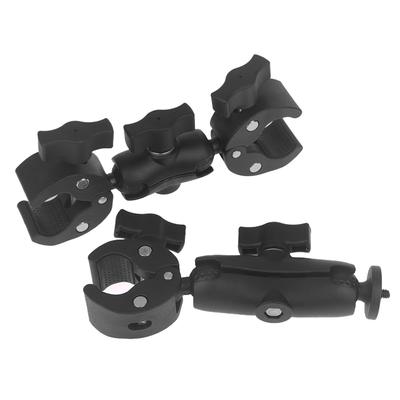 1 Piece Bike Motorcycle Handlebar Support Bracket Camera Super Clamp Mount Holder For Go Pro 13 12 11 Insta360 X3 X4 Dji Parts