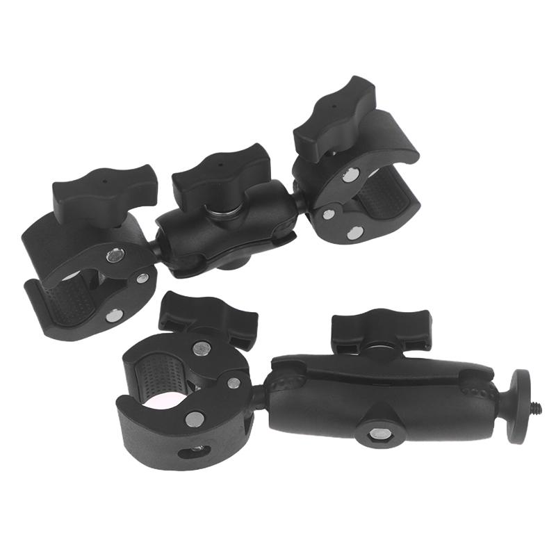 1 Piece Bike Motorcycle Handlebar Support Bracket Camera Super Clamp Mount Holder For Go Pro 13 12 11 Insta360 X3 X4 Dji Parts