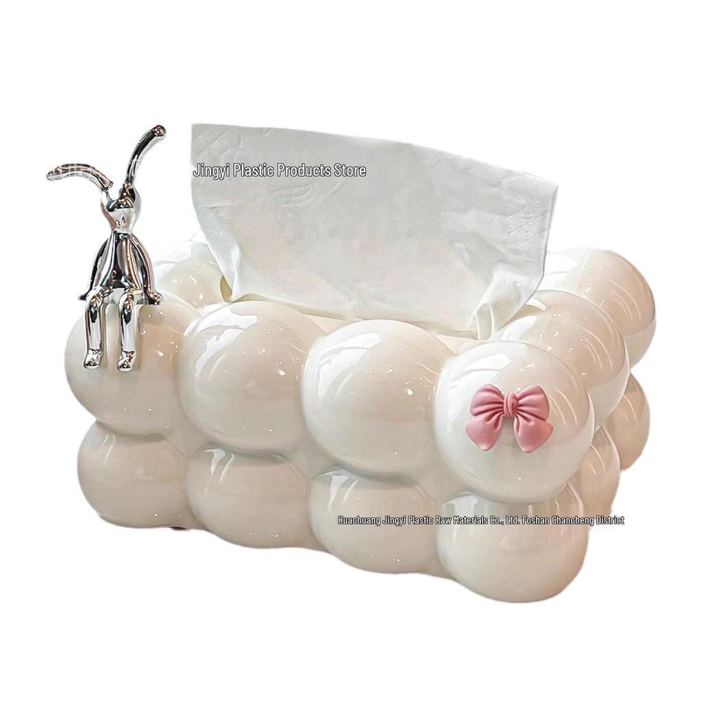 Luxury Tissue Box: Elegant High-End Napkin Storage for Living Room & Dining Table