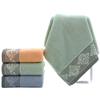 100% Baumwolle Jacquard Handtuch - 100g Saugfähig & Verdickt für Erwachsene Gesichtswäsche & Bad