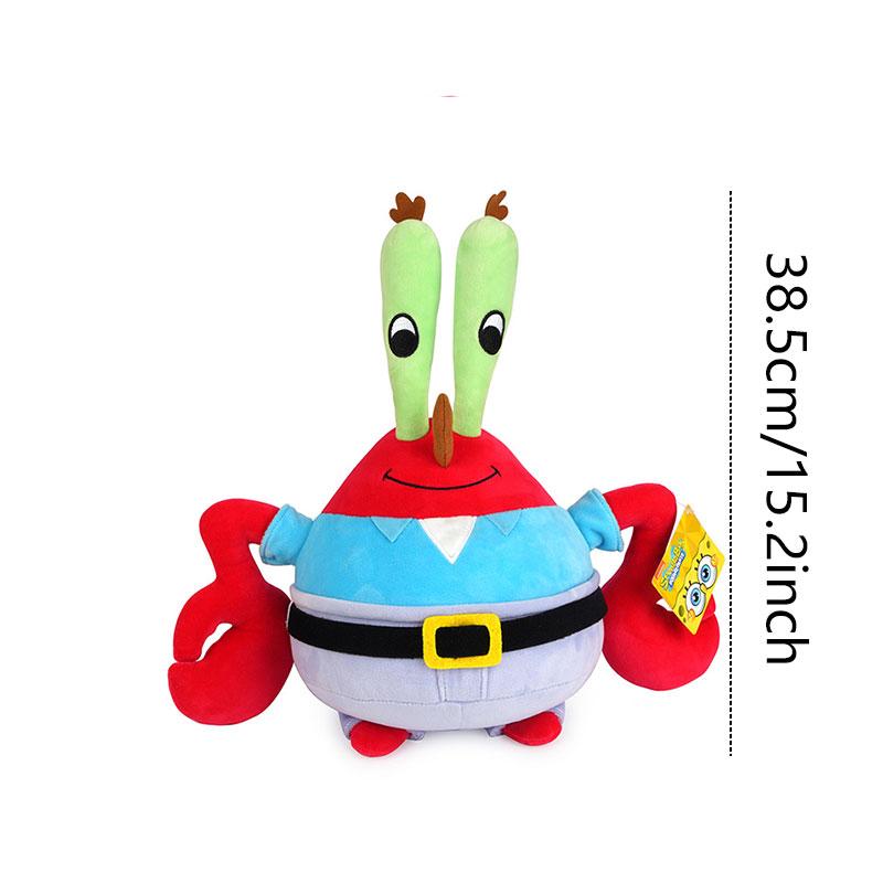 Anime Spongebob Squarepants Patrick Stella Squiddi Eugene H. Krabs Gary Kawaii Cartone Animato Peluche Giocattoli Regalo di Compleanno Per Bambini