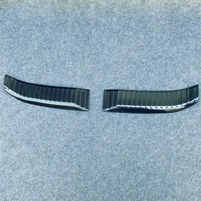 For Toyota Yaris Cross   Steel Inner Rear Bumper Foot Plate Tailgate Door Sill Scuff Guard Plate Sticker Accessories