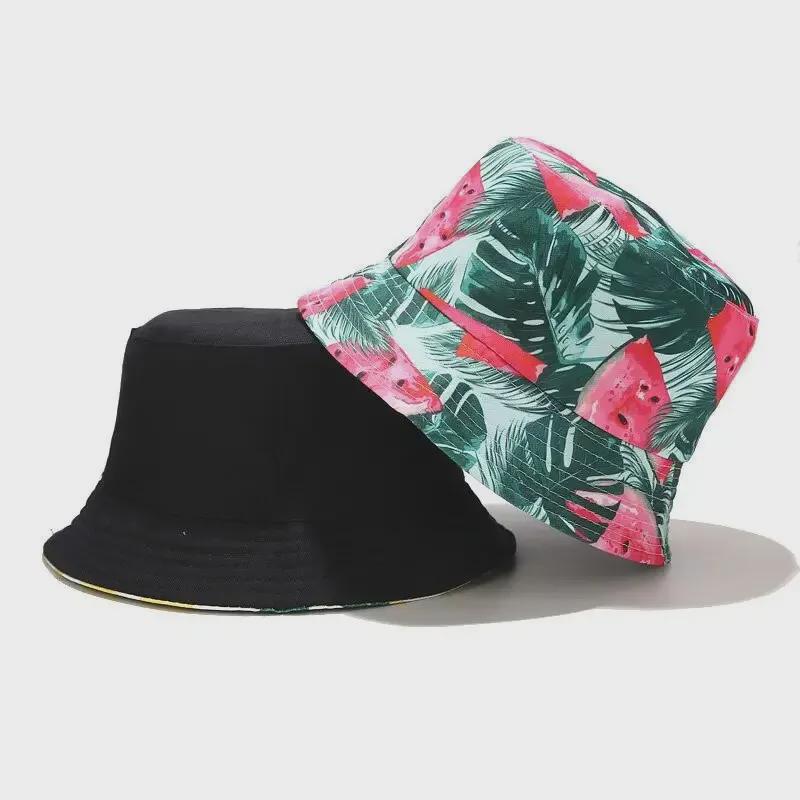 Unisex-Sonnenhut mit Fruchtmuster für Freizeitaktivitäten im Freien und Sommerreisen