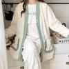 Winter Thickened Maternity Pajamas, Coral Velvet Pajamas, Women's Thickened Warm Home Clothes, Women's Home Clothes