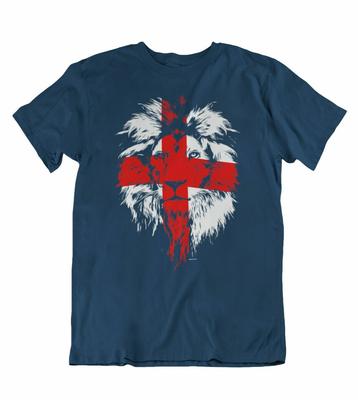 ENGELAND Voetbal T-shirt 2024 Stijl LEEUW Heren Dames Kinderen Rugby Top
