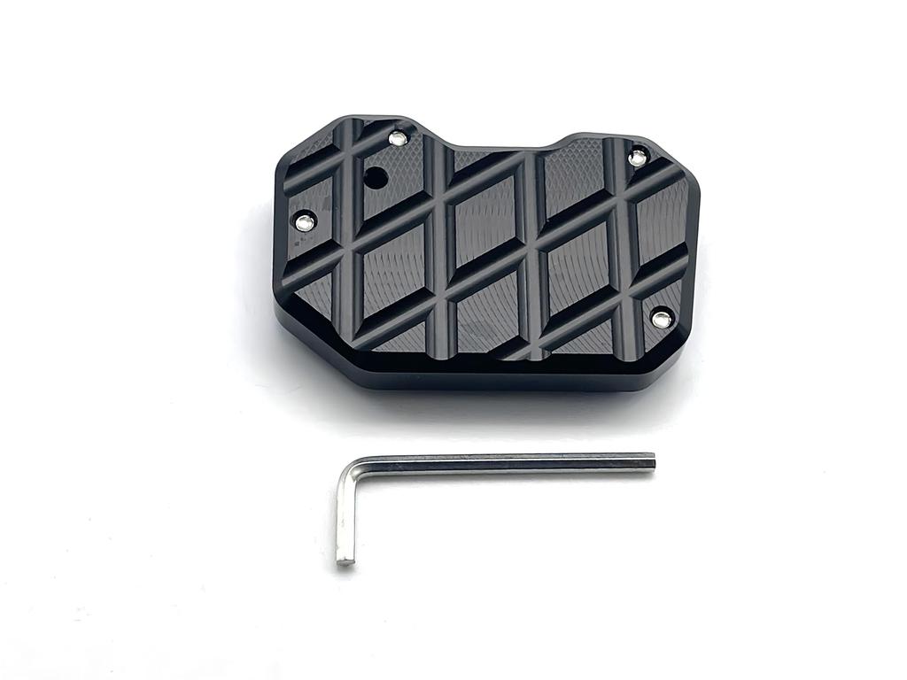 bubulu CC110 Cross Cab Aluminum Side Stand Pad Accessory Kickstand Dress Up Blue Red Gray (Blue)