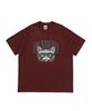 OUNDERR Rider Under Cat Short Sleeve T-Shirt (Wine)