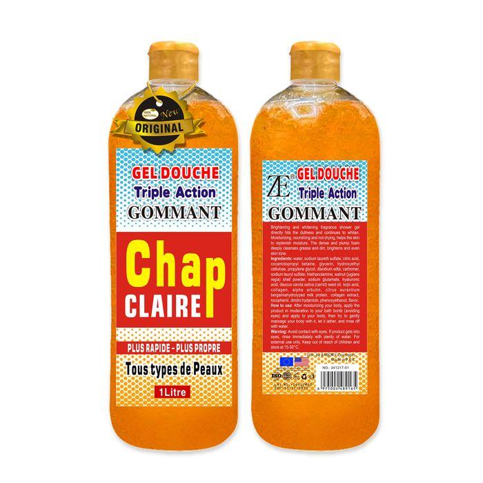 Gel De Douche - Duo Chap Claire - Blanchissant - Hydratant - Apaisant
