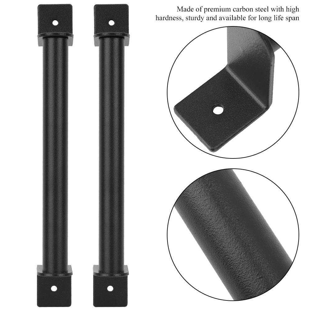 Carbon Steel Barn Door Handle Heavy Duty Pull Handle for Sliding Door Closet