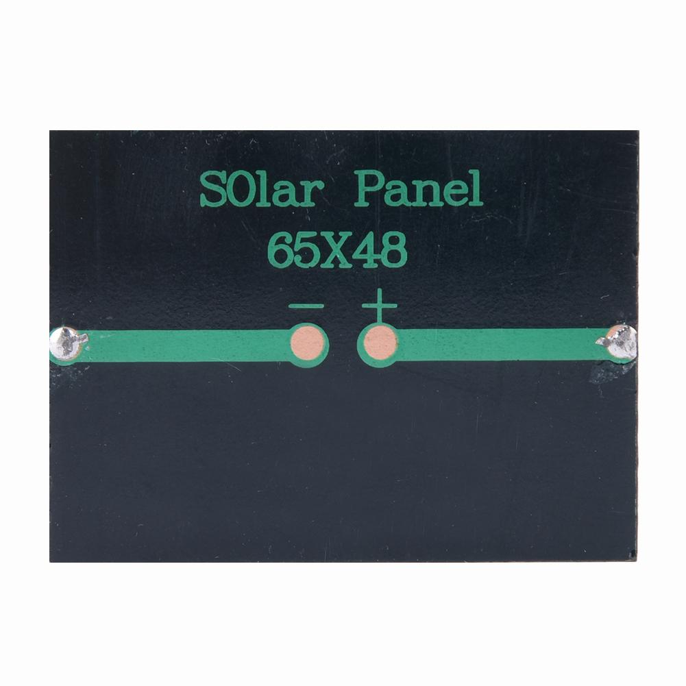 3Pcs 100MA 0.3W Polysilicon Solar Panel Charging Power Board Charger for Small Power Appliances 65x48MM
