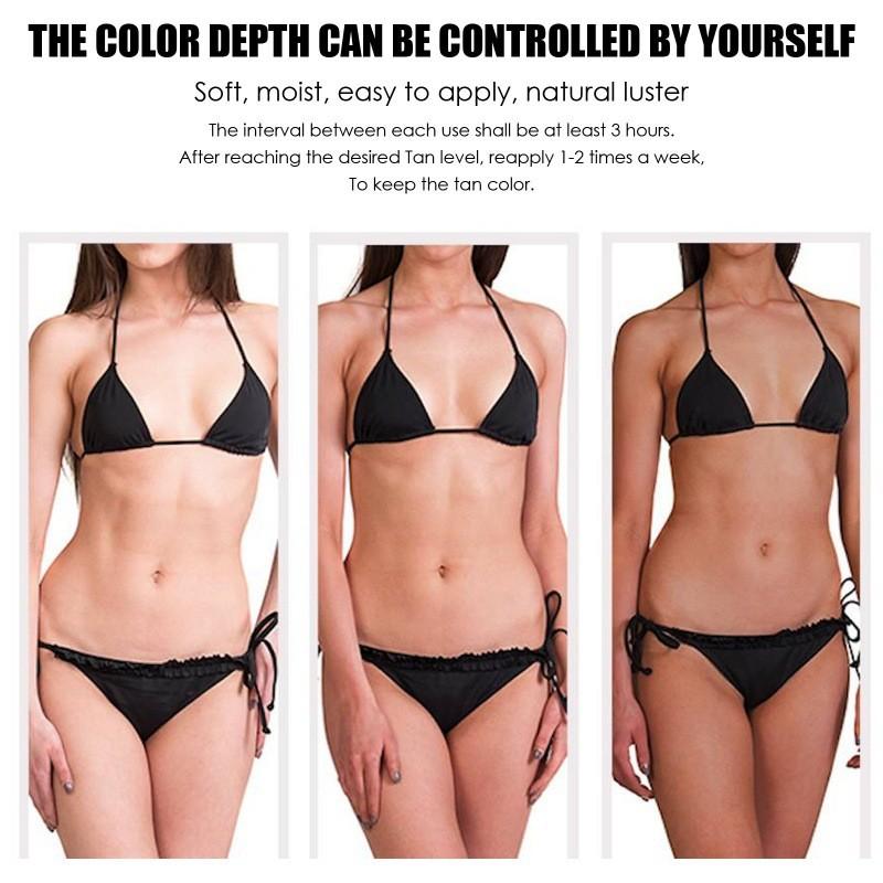 Jaysuing Tanning Spray For Wheat Colored Skin Moisturizing Hydrating Formula 60ml