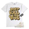 12 Phantom Metallic Gold White T Shirt To Match DKMV