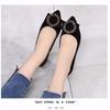 Shoes Women's 2025 New Trendy Pointed and Versatile Flat-bottomed Korean Version of Girls' Casual Shoes Small Size Women's Shoes Single Shoes Doud
