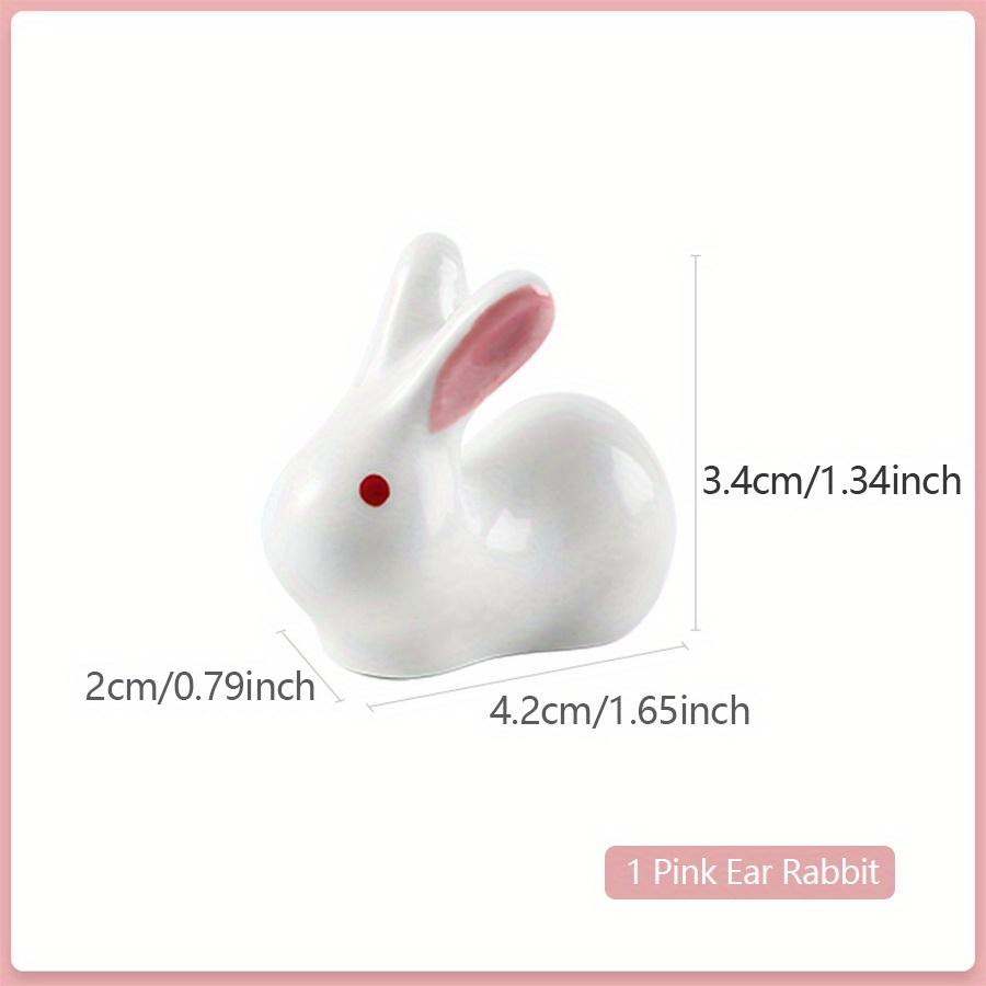 

Cute Rabbit Ceramic Chopstick Rest 1pc, Creative Spoon Fork Holder, Kitchen Tableware Chopstick Pillow Stand чёрный