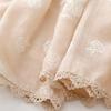 Used FASELE Stole Muffler Scarf Large Thin Lightweight Floral Soft Cotton Linen Style Spring Summer Autumn Winter UV Cut Air Conditioning Protection