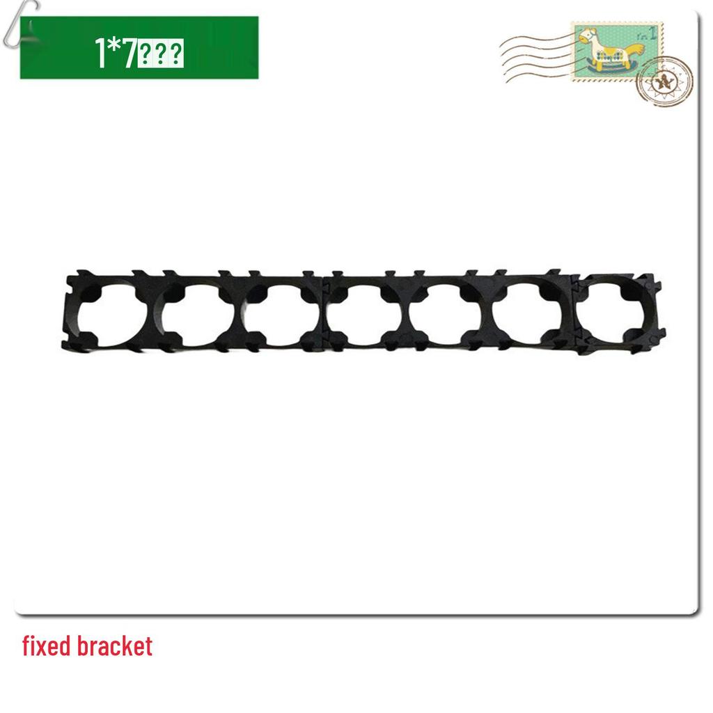18650 Lithium Battery Pack Bracket for 1-6 Cells, 18.4mm Holes