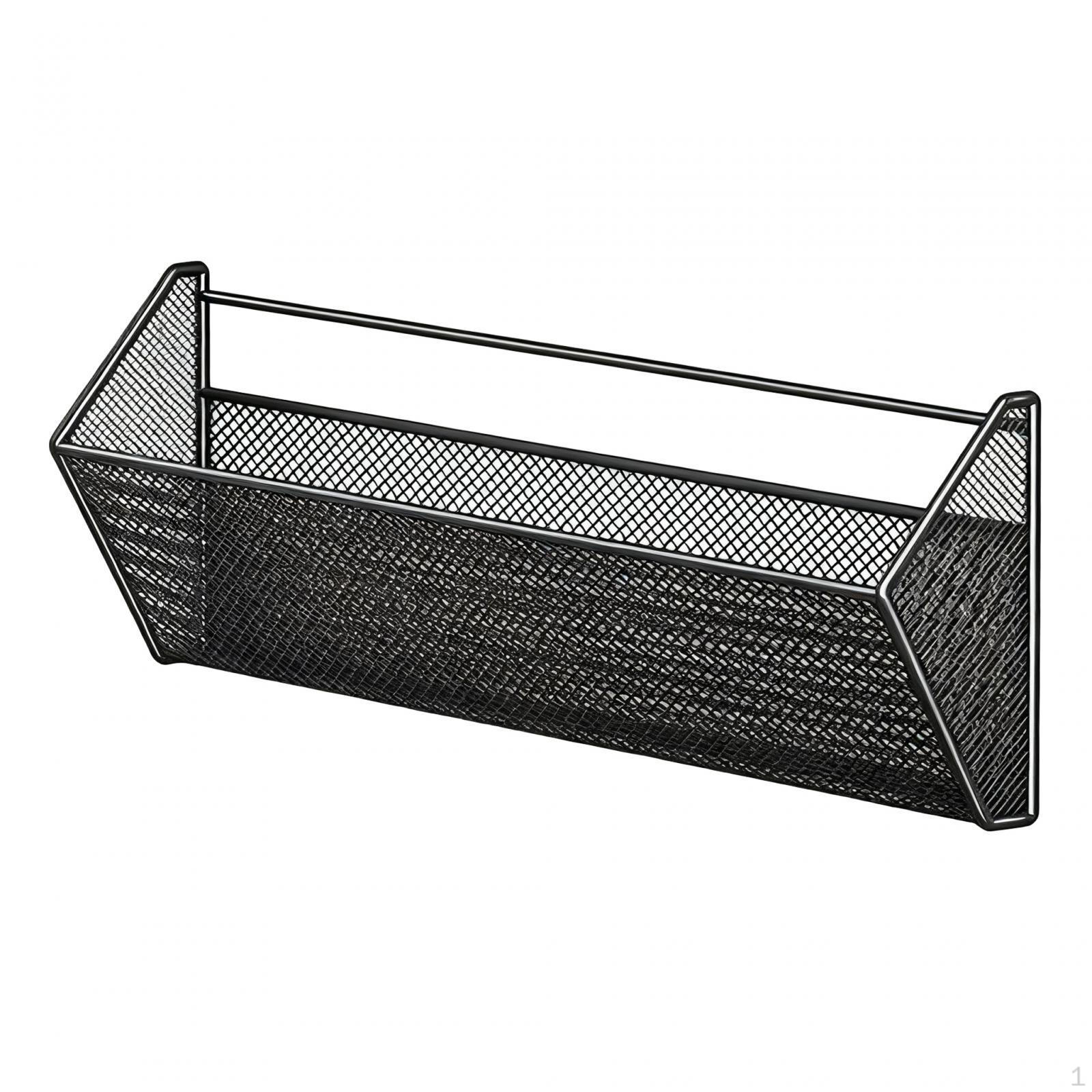 

Металева настінна полиця для взуття з вентильованими полицями, ідеальна для дверей, стін, шаф, іграшок та Black L