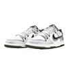 Nike Dunk Plain Power Abrasion Resistant Abrasion Resistant Low Top Skateboard Shoes Men's White Gray HF5441-111(Team266-)