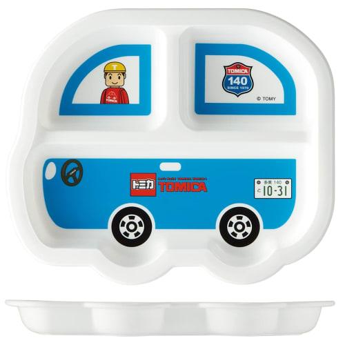 Skater Lunch Tray Plastic Lunch Plate with Dividers Tomica LTY1-A