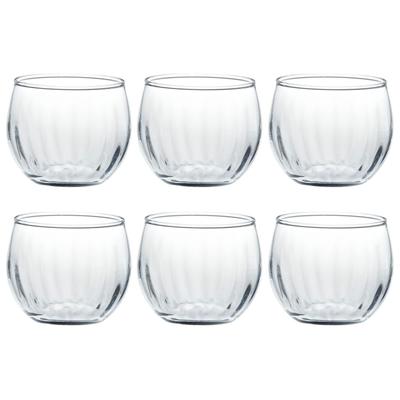 Chilled Sake Dishwasher Made In Pack of 6 Made In Ideal for Evening Home Plum Western Straight Glasses, Safe, Japan, Approx. 75ml, B-20105, (Stylish,