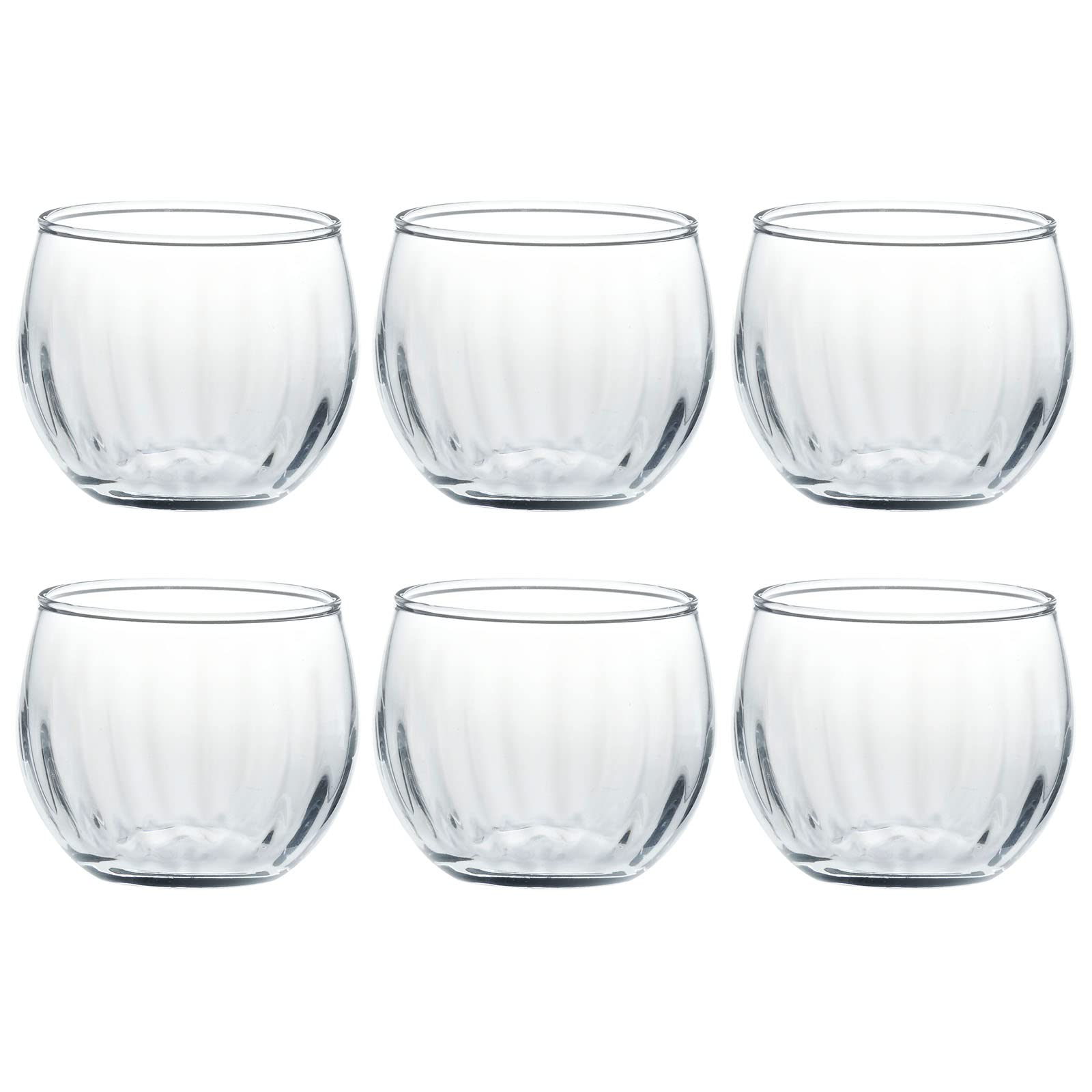 

Toyo Sasaki Glass Sake Glasses, 75ml, Set of 6, Made in Japan, Dishwasher Safe, Suitable for Commercial Use, B-20105