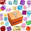 Boa Surpresa, Cubo Fidget de Refrigerante Autêntico, Brinquedo Macio para Apertar, Alívio de Estresse Sensorial Misterioso
