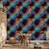 Wallpaper Wall Colorful Mosaic and Pattern for Living Room and Bedroom 50x1000