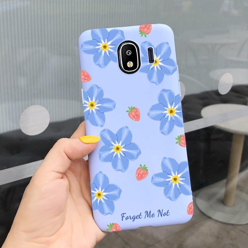 For Samsung Galaxy J4 J6 2018 EU Case SM-J400F J600F Lovely Cartoon Protective Skin Cover For Samsung J4 2018 J 4 J 6 Soft Coque